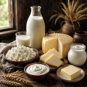 Молочные<br> продукты