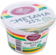 Сметана 25% 200г.