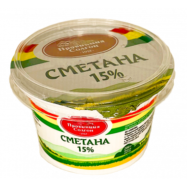 Сметана 15% 200г.