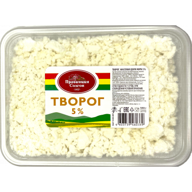 Творог 5% 500г.