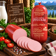 Колбаса вареная Русская п/а 500г