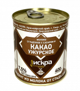 Сгущенное молоко Искра сахаром и какао 7,5% 400г